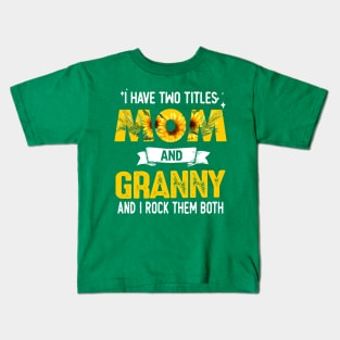 Mom And Granny shirt Kids T-Shirt